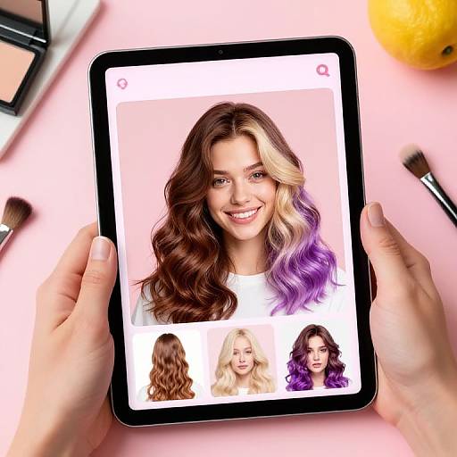 Virtual Hair Color Try-On Experience