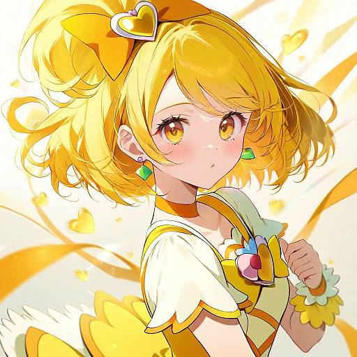 Illustration of Cure pine, precure in the style of Rotte (1109)