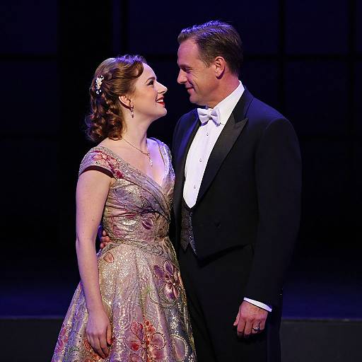 Intimate Moment in Live Radio Play