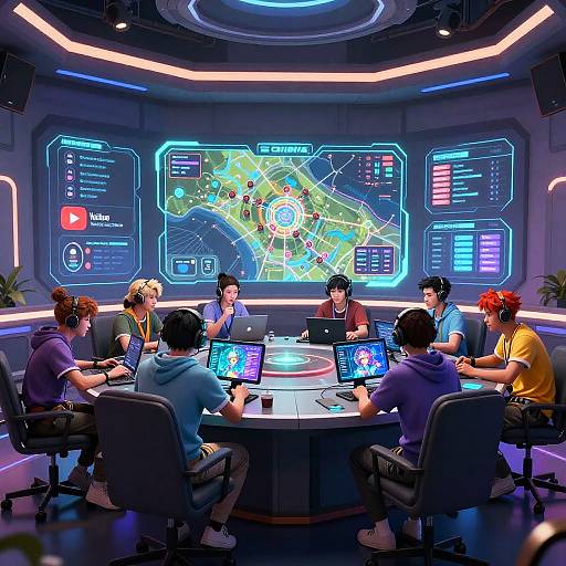 Vibrant Valorant Team Strategy Banner