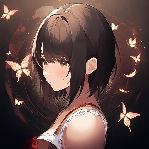 Illustration of Amakura mio, fatal frame in the style of Mikomachi (35machi)