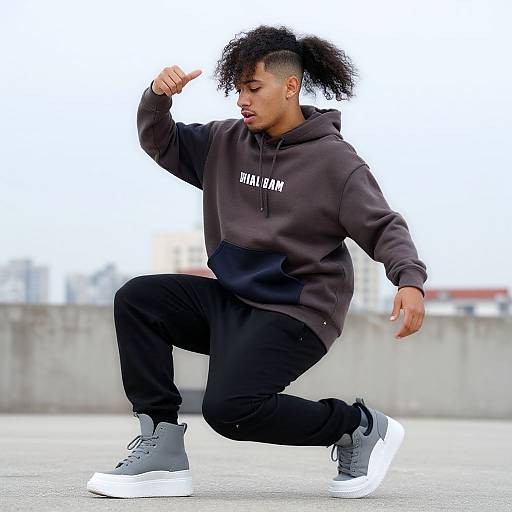 Fashionable European Man in Cityscape