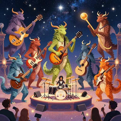 Fantasy Concert with Mythical Creatures