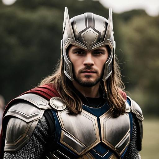 Thor in MCU Costume with Armor