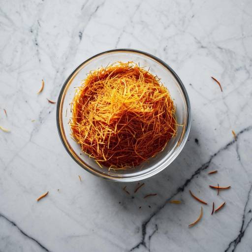 High-Resolution Saffron Close-Up Photography