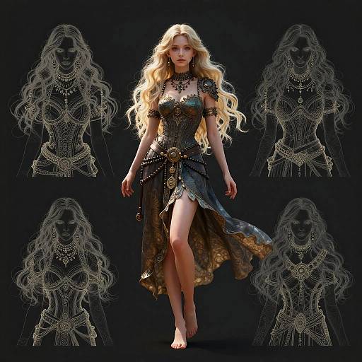 Ethereal Fantasy Character Illustration