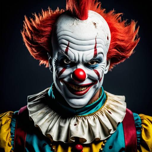 Sinister Clown Portrait Photography Sinister Clown Portrait Photography