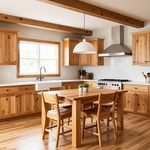 Rustic Timberhaven Log Kitchen Design
