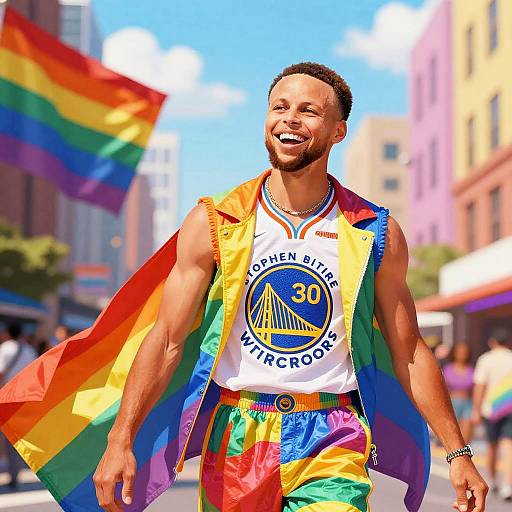 Stephen Curry Celebrates LGBTQ+ Pride