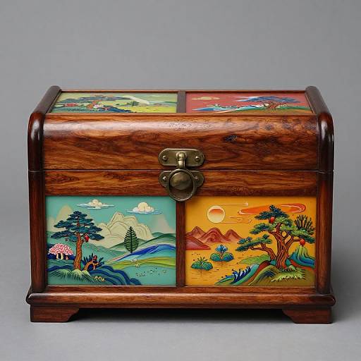 Four-Seasons Wooden Chest of Reflection