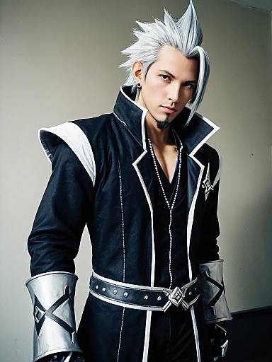 Man in Xehanort Cosplay Costume