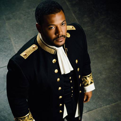 Man in Othello Cosplay Costume