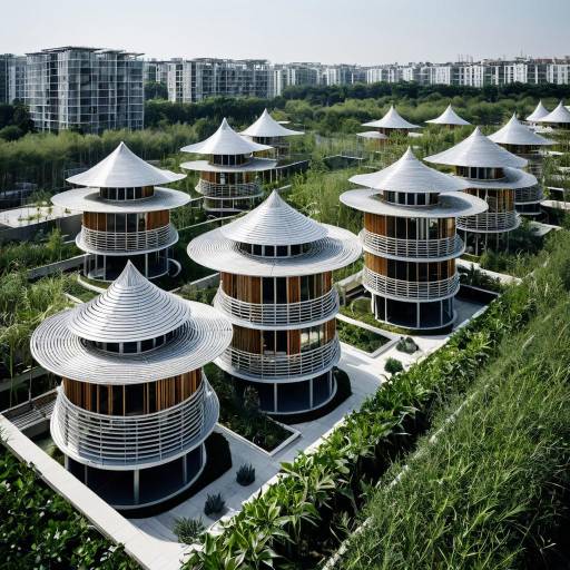 Modern Sustainable Housing Complex