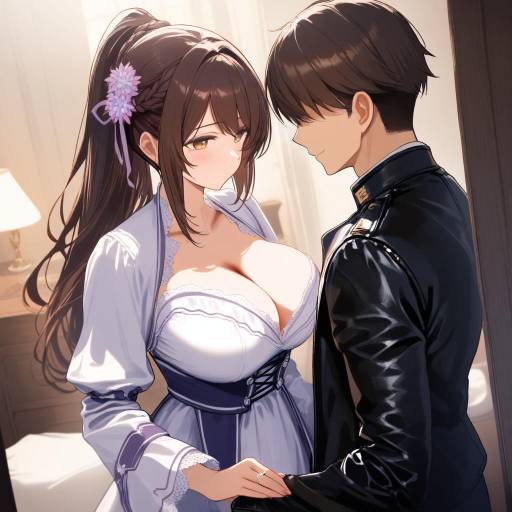 Romantic Portrait of Admiral Kancolle