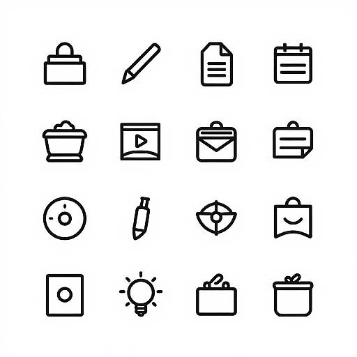 Minimalistic Serendipity Icon Pack