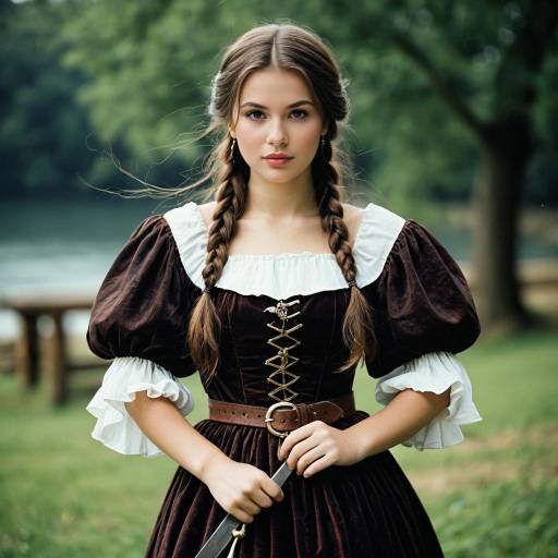 Renaissance Pirate Dress Inspired Portrait