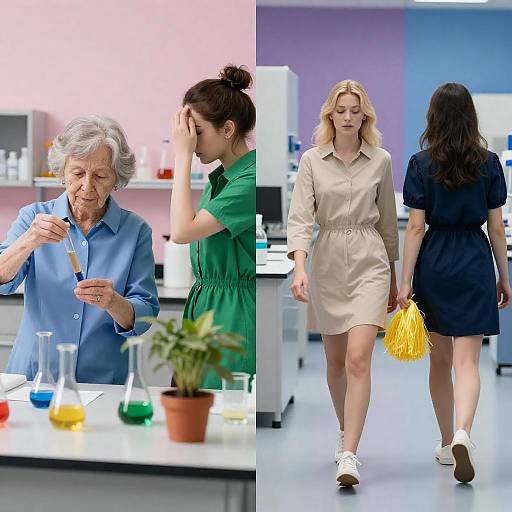 Dynamic Lab Moments: Generations in Focus