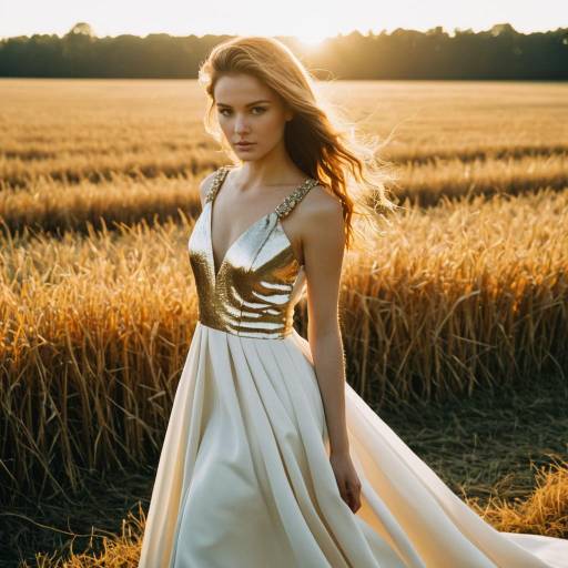 Elegant Root Melt Hairstyle Fashion Editorial