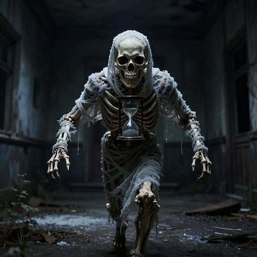 Hourglass Skull Wraith in Asylum