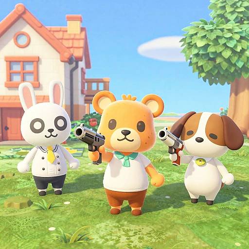 Anthropomorphic Animals with Guns