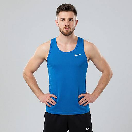 Fit Young Man in Nike Sportswear