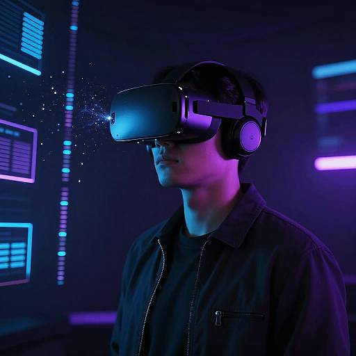 Immersive VR Experience with Data Streams