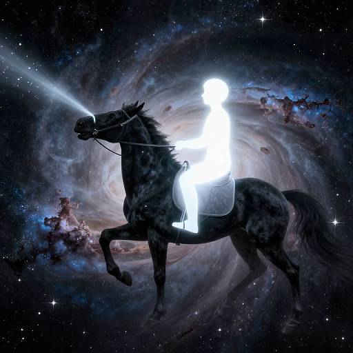 Antarian Light Rider Guides Black Hole