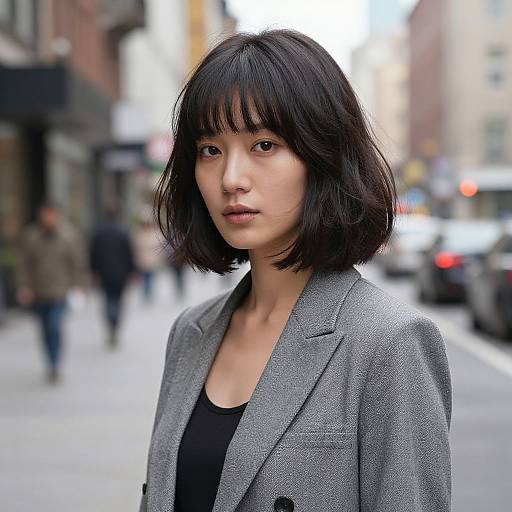Stylish Volume-Boosting Bob in City