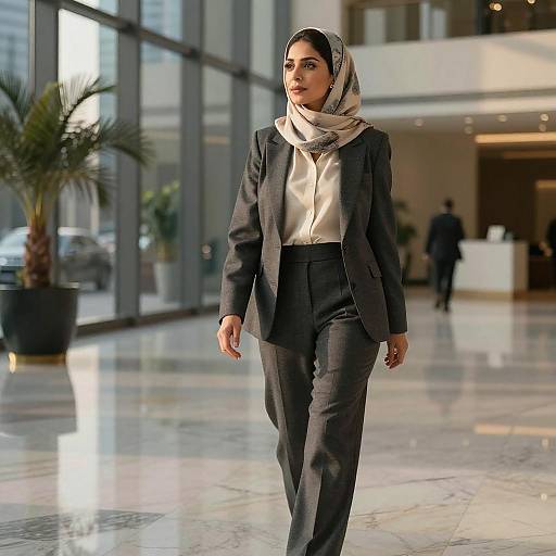 Confident CEO in Elegant Corporate Setting