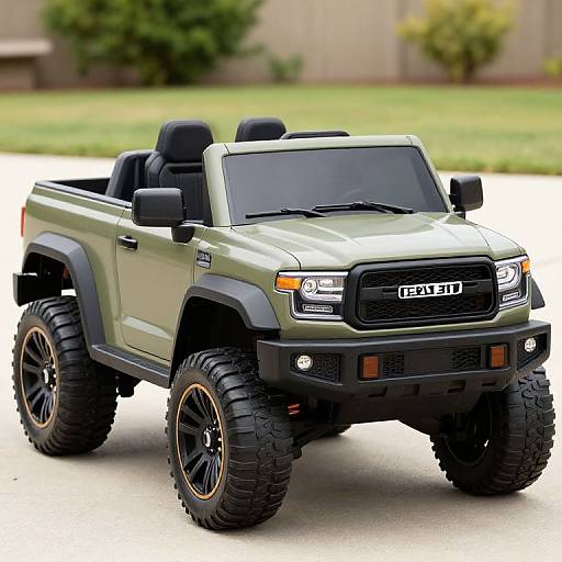 Green Realtree Ride-On 12V Toy Truck
