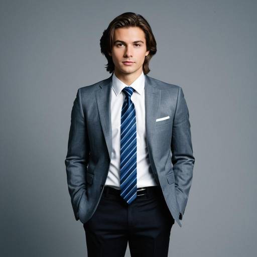 Realistic Male Interview Attire Portrait