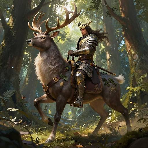 Ramus as Fantasy Stag Warrior