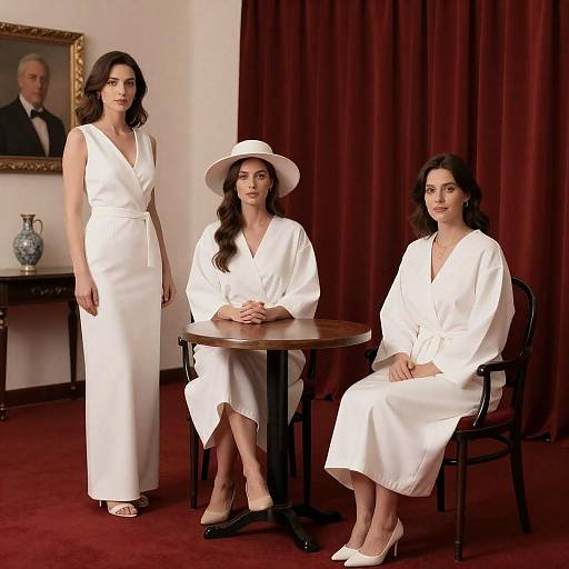 Elegant Gathering in a Red-Carpet Room