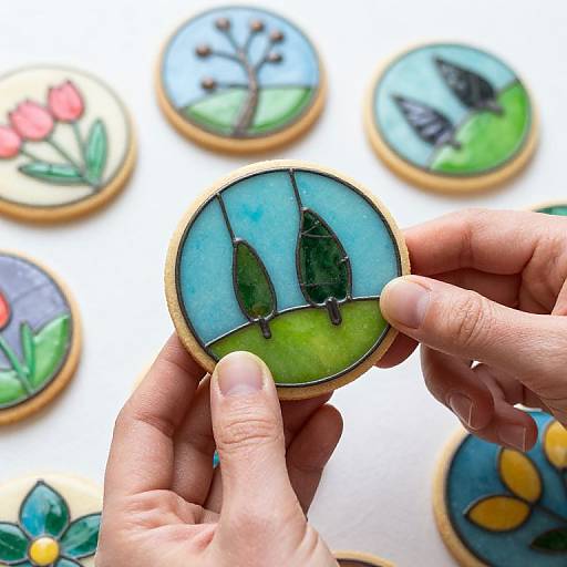 Stained Glass Cookie Creations