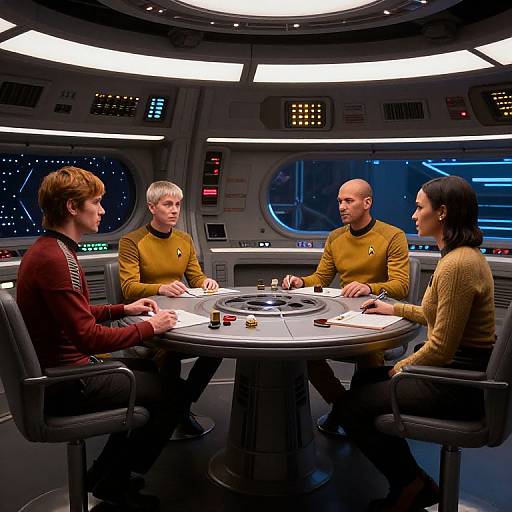 Star Trek Enterprise Bridge Photos