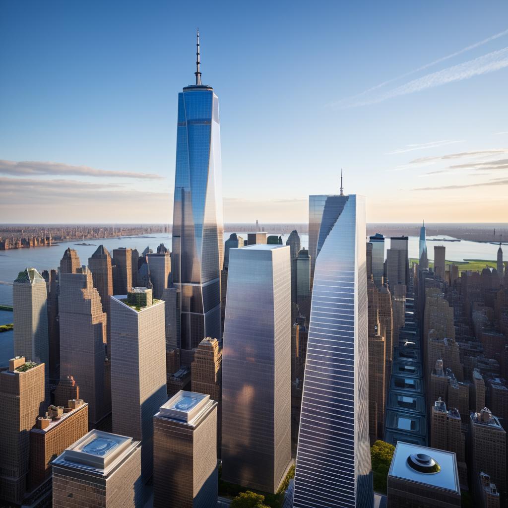 Hyperrealistic One World Trade Center Design