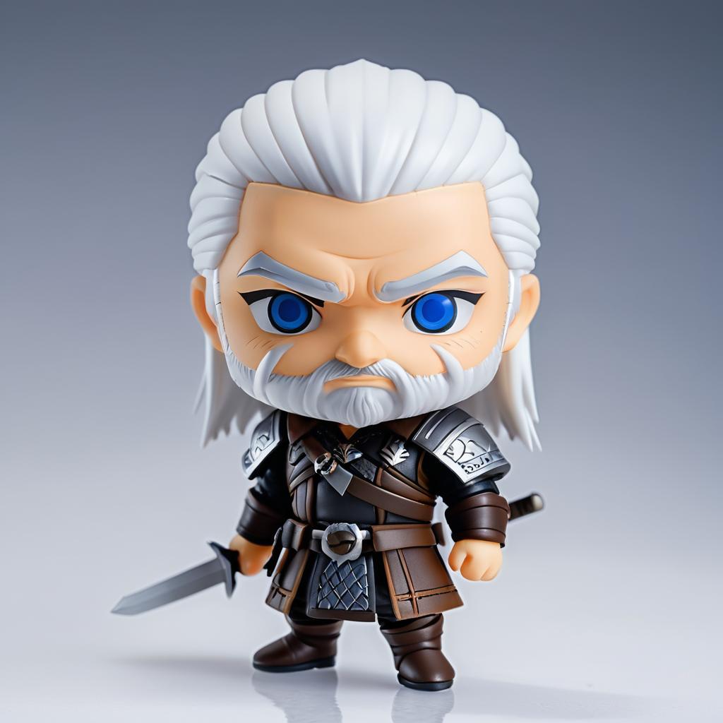 High-Resolution Nendoroid Geralt Figure