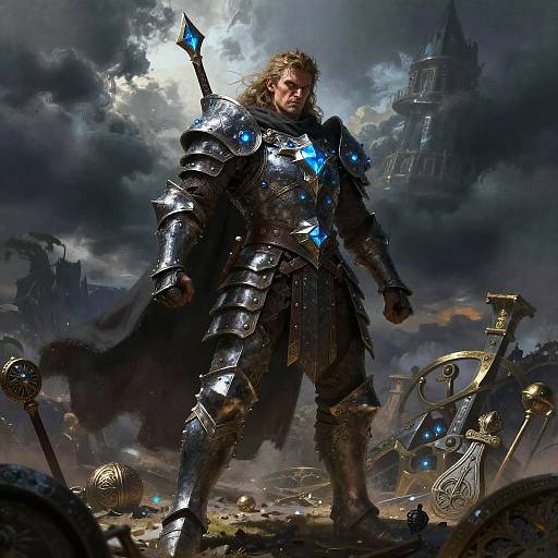 Brigganock: Mythical Warrior in Battle