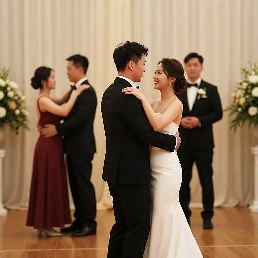 Elegant Wedding Dance with Couples