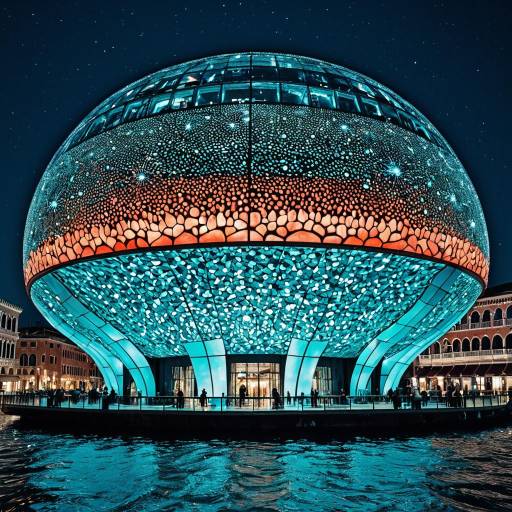 Magic Mushroom Glass Dome Theater in Venice