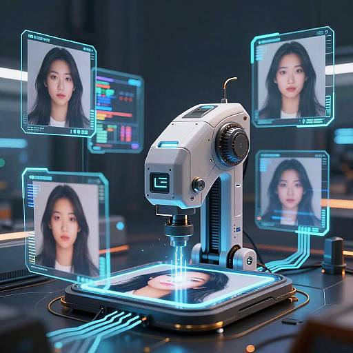 Cyberpunk AI Image Variation Generator