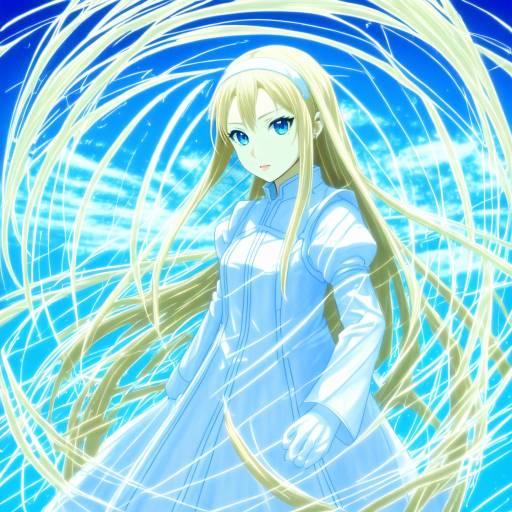 Illustration of Alice zuberg, sword art online in the style of Leon (mikiri hassha)