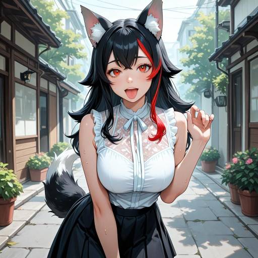 Dynamic Wolf-Inspired Virtual YouTuber