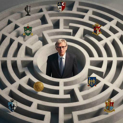 Klaus Schwab in Financial Labyrinth