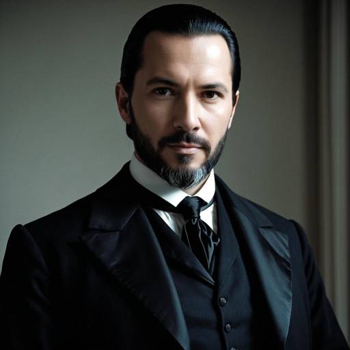 Count Dracula Victorian Costume Portrait