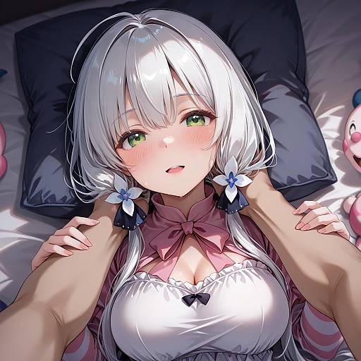 Illustration of Mr. mime, pokemon in the style of Marisasu (marisa0904)