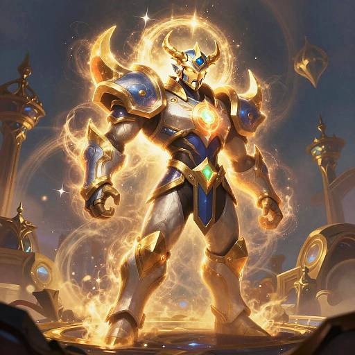 Celestial League Champion Radiating Light