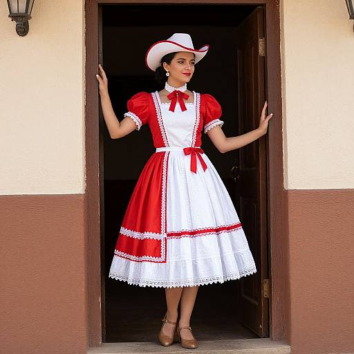 Authentic Western Señorita Costume