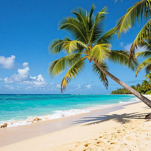 Tropical Haven with Azure Waves