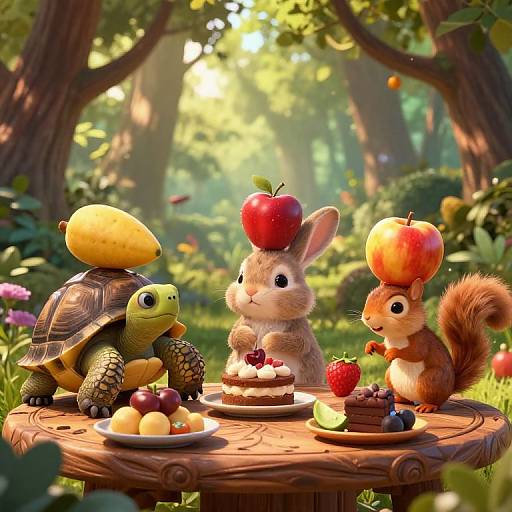 Whimsical Woodland Creatures Gathering